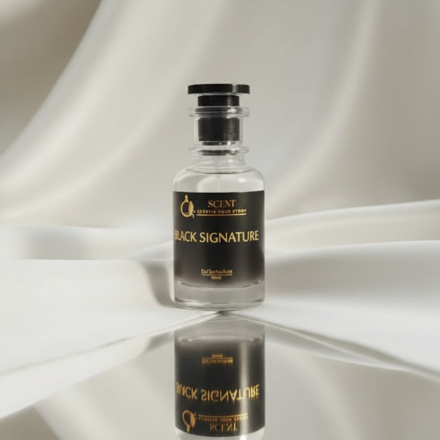 Scentia Your Story Black Signature Perfume – Everglow Edition Long-Lasting Luxury Fragrance ~ 50 ML